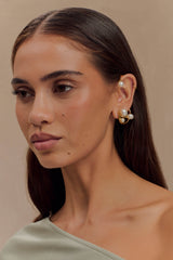 Saskia Freshwater Pearl Ear Cuff - Pearl