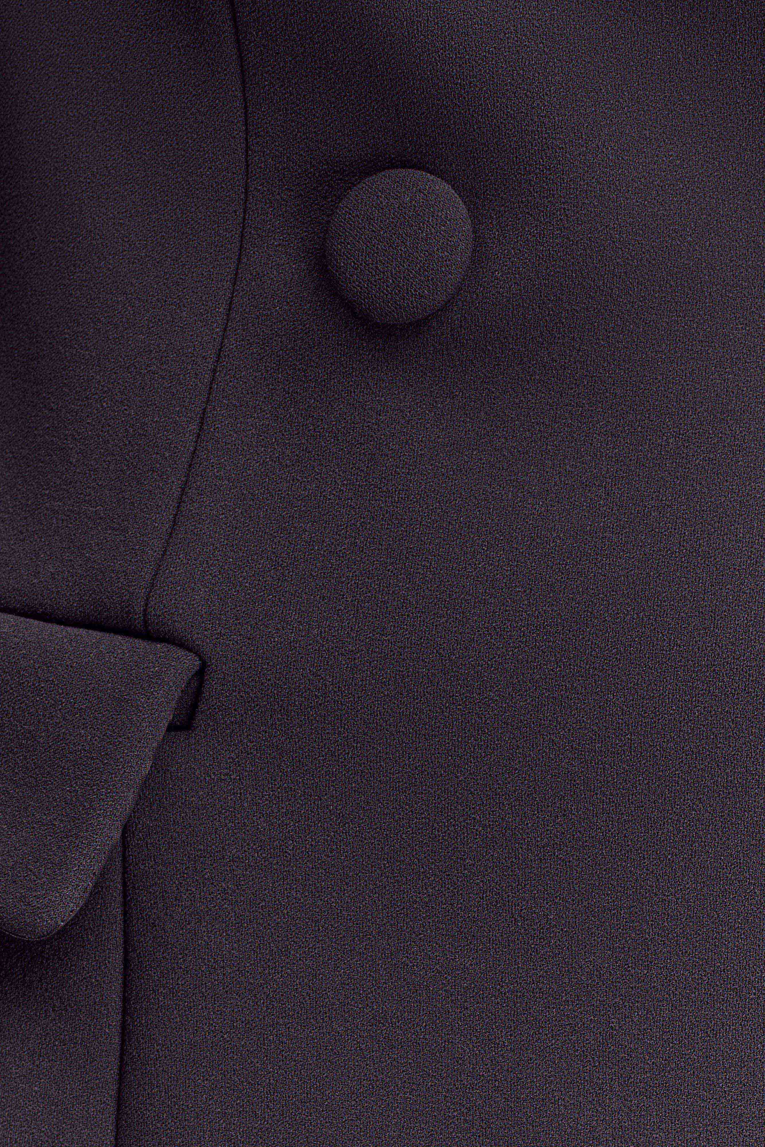 Wesley Structured Blazer - Charcoal Shadow