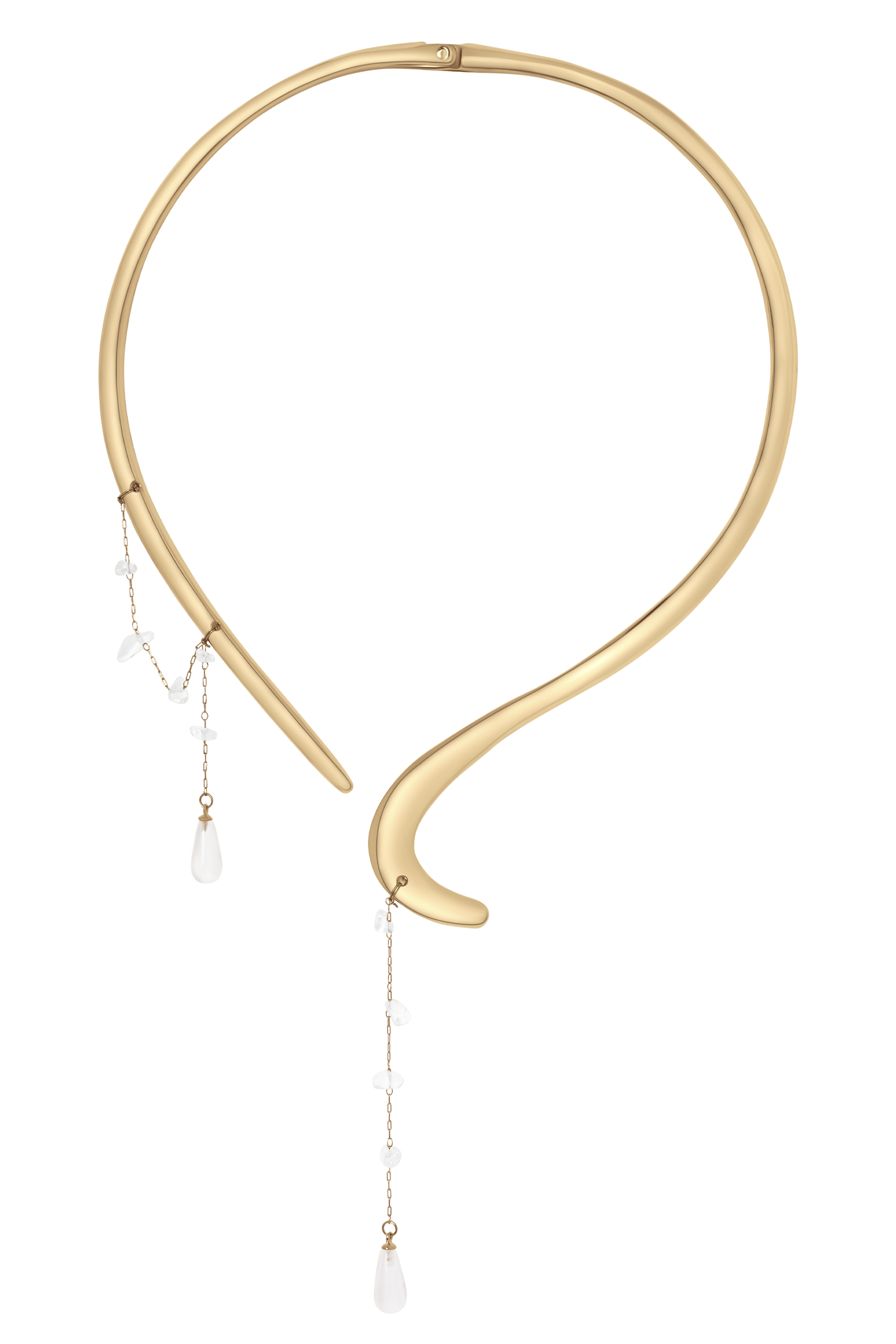 Azura Teardrop Necklace - Gold