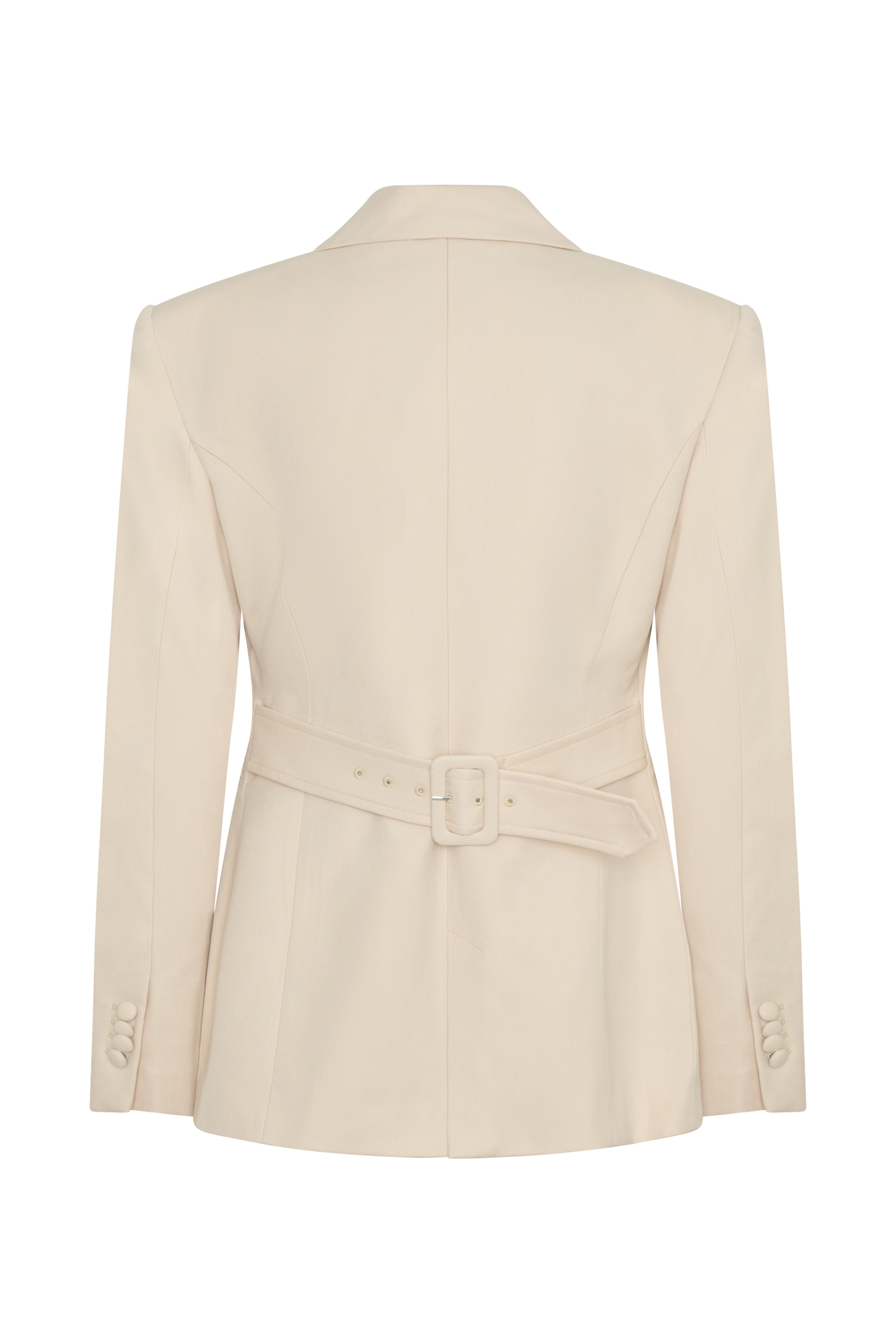 Bellamy Cinched Blazer - Buttermilk